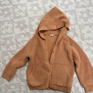 Jamie Kay Organic Cotton Knit Hooded Cardigan